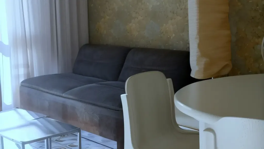 Soggiorno - Apartment with Sea View in Rapallo