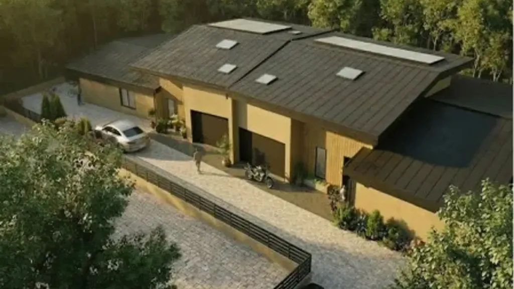 Vue aérienne - Eco-Friendly Villa in Green Village, Modena