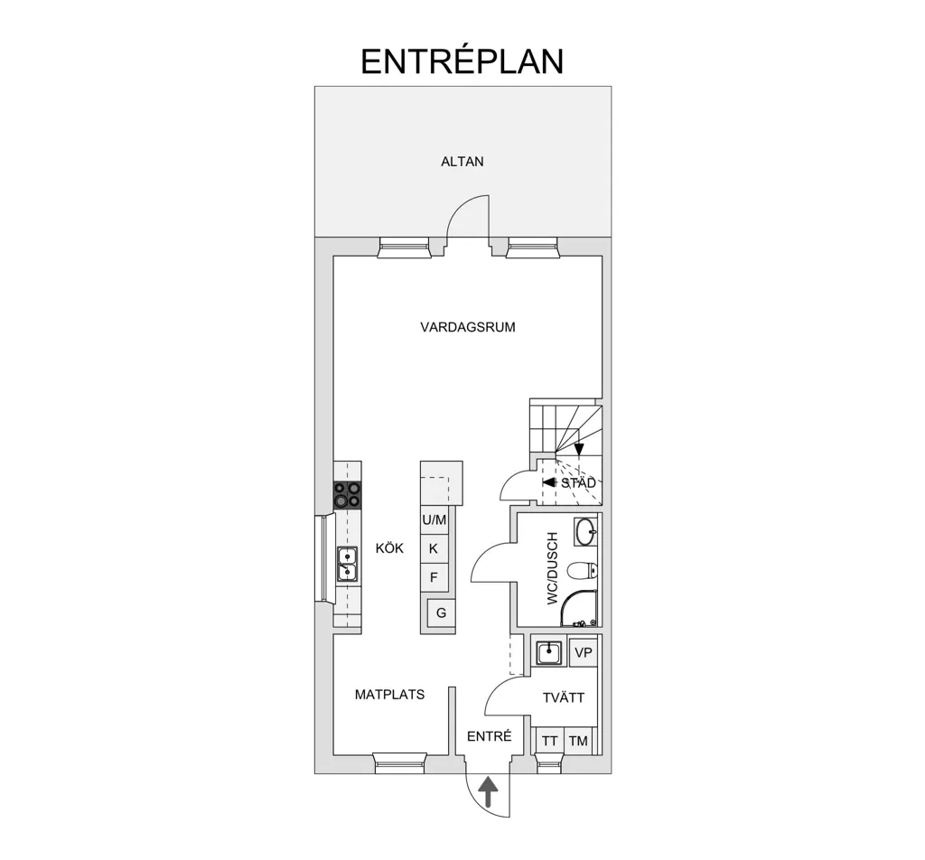 Plan - Apartment with Balcony in Skellefteå