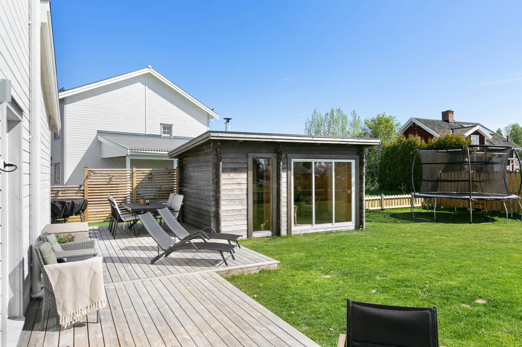 Garden - Modern Bungalow with Garden in Säljan