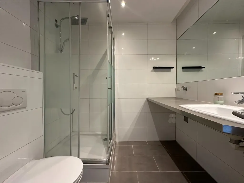 Salles de bain - 1.5-Bed Apartment with Loggia in Viktring