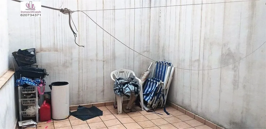 Buanderie - Furnished Flat with Patio in Florida Alta