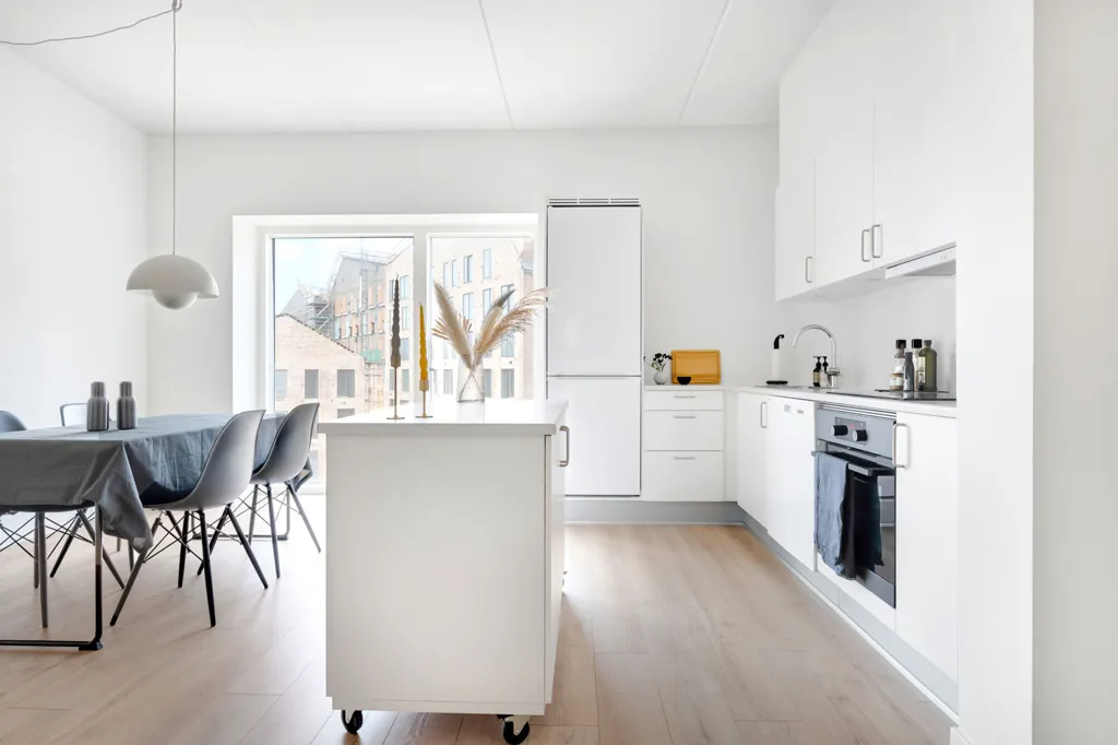 Cuisine - Two-Bedroom Flat in Aarhus N