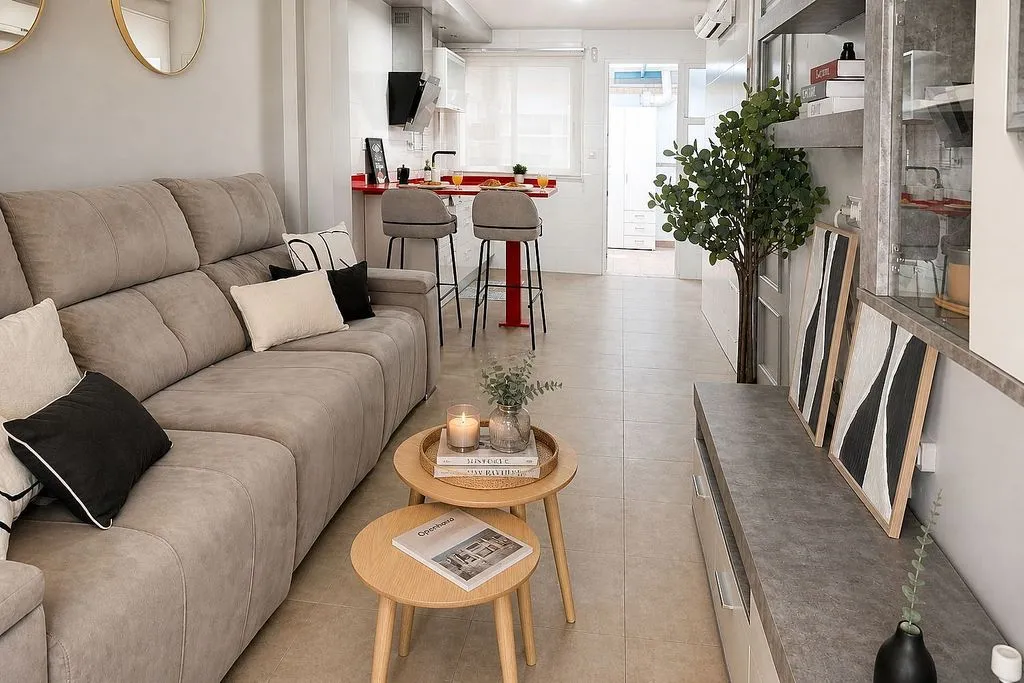 Séjour - Terraced Duplex with Garage in Aljucer