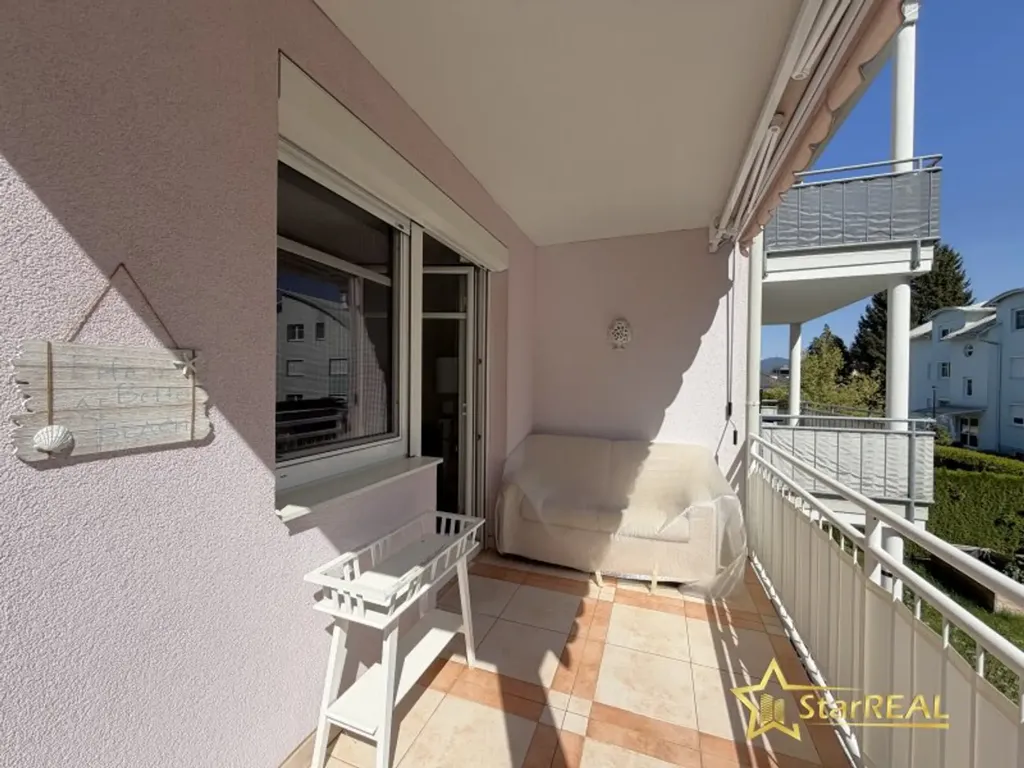 Balcon - Möblierte 3-Bedroom Apartment with Balcony in Velden Centre