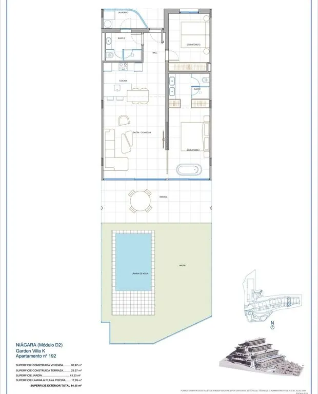 Planimetria - Luxury Apartment with Sea View in Fuengirola