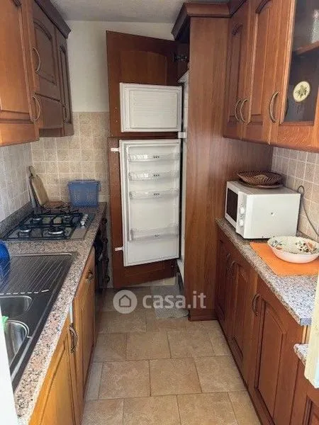 Köök - Apartment with Balcony and Terrace in Falcade