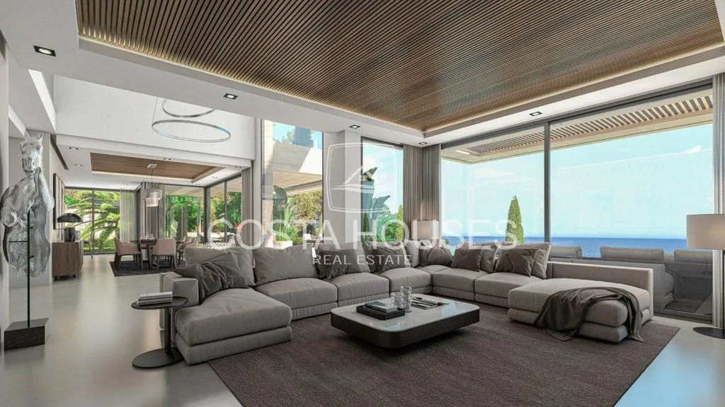 Séjour - Luxury Villa with Sea View in Javea