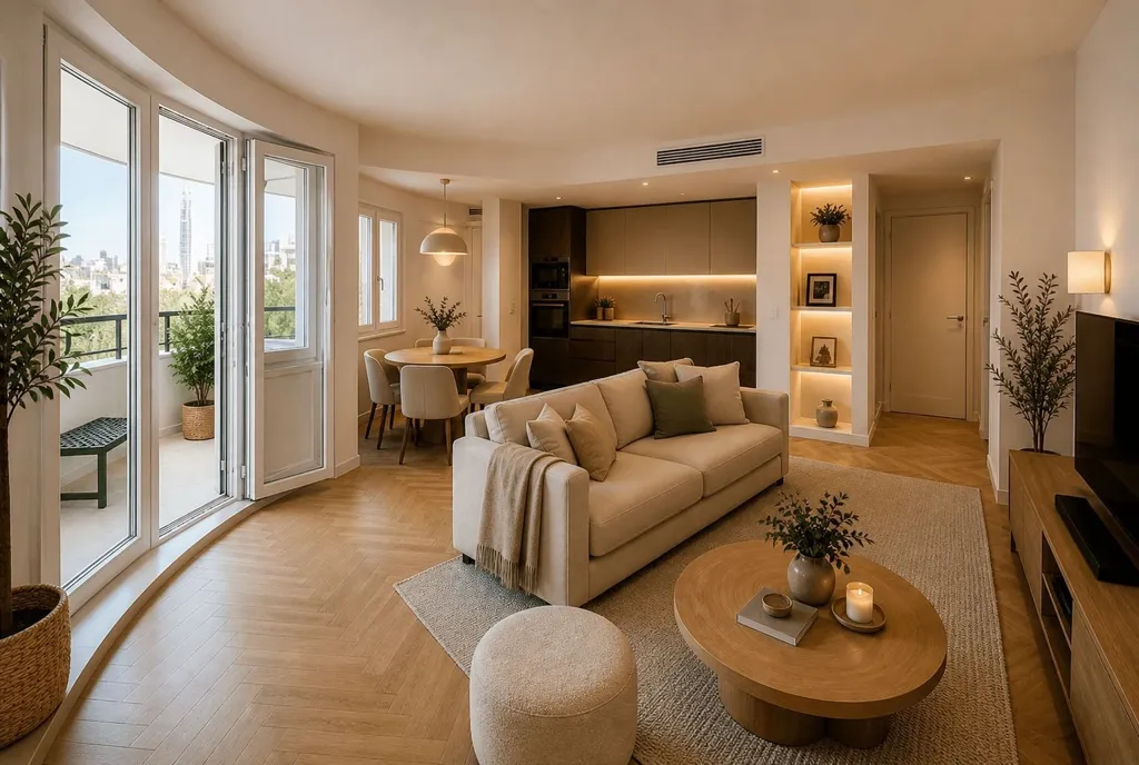 Séjour - Penthouse with Panoramic Views in Amoreiras, Lisbon