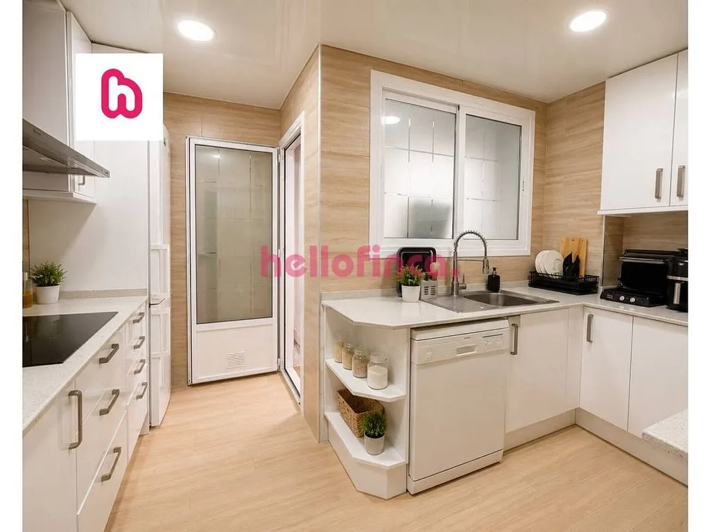 Kitchen - Apartment with Balcony in Can Rull, Sabadell