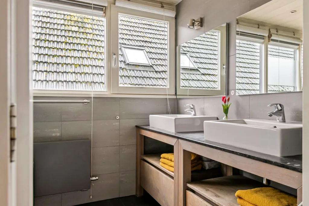 Salles de bain - Charming Free-Standing House with Garden View in Deil