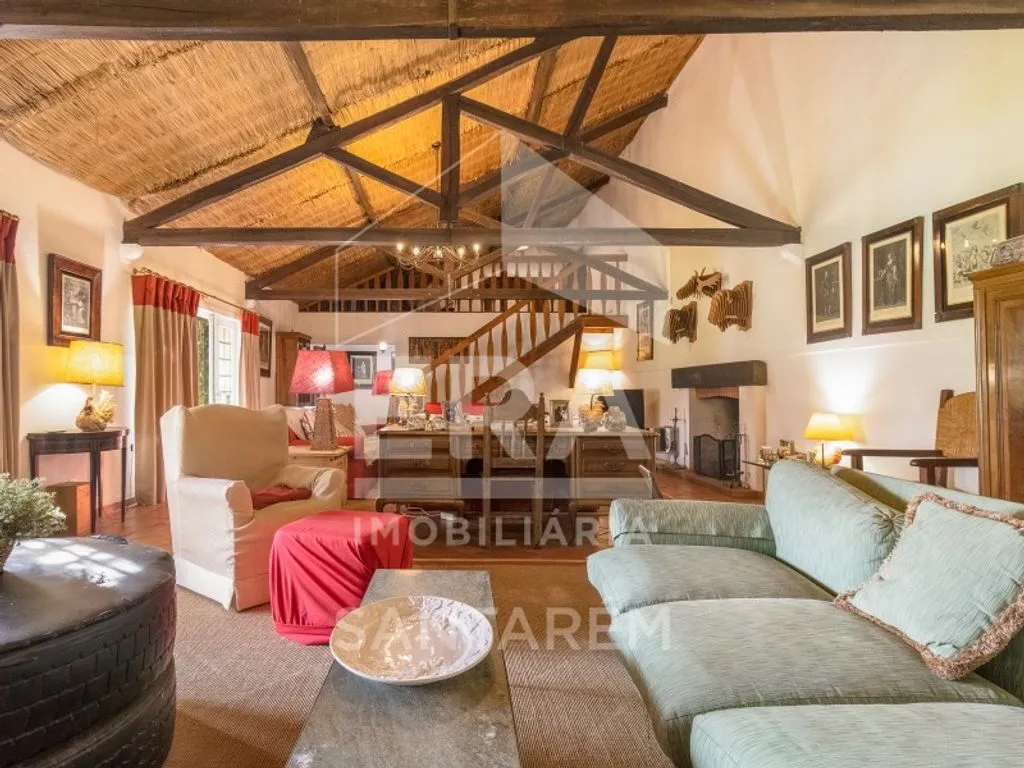Séjour - Luxury House with Agricultural Land in Benfica do Ribatejo