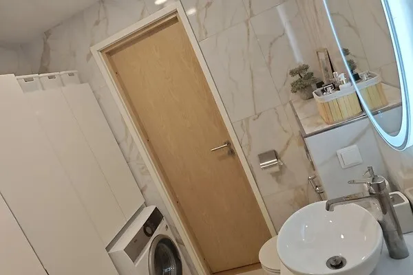 Salles de bain - Modernised Flat with Balcony in Kadriorg, Tallinn