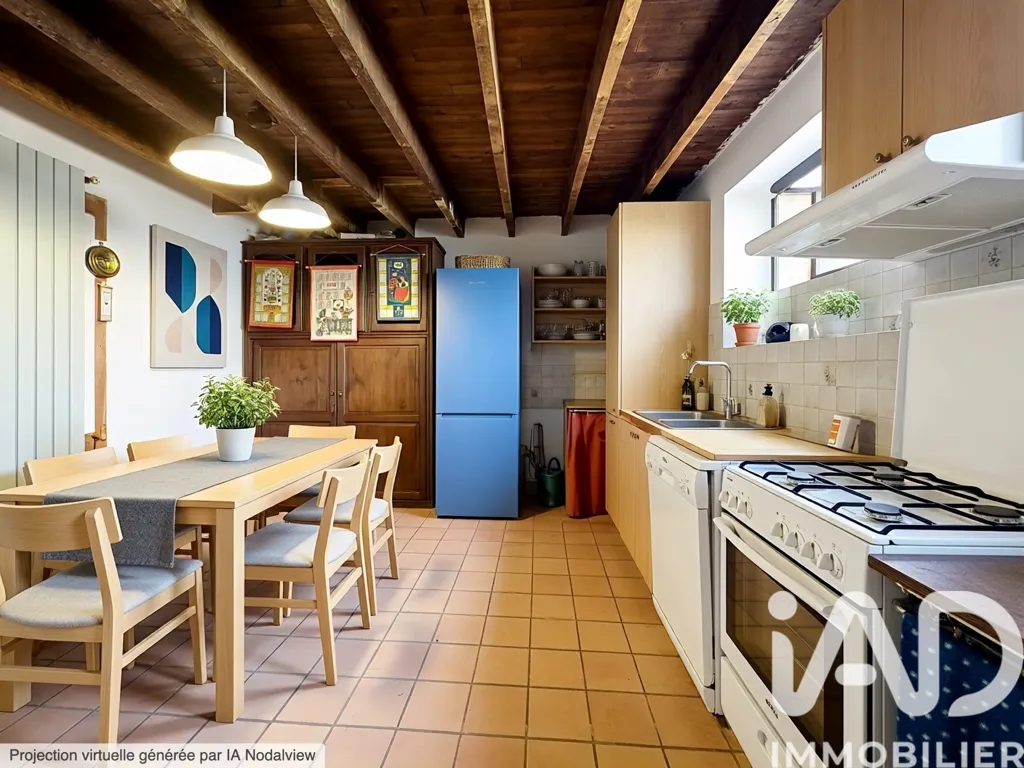Cuisine - Maison en Pierre avec Grenier à Epiniac