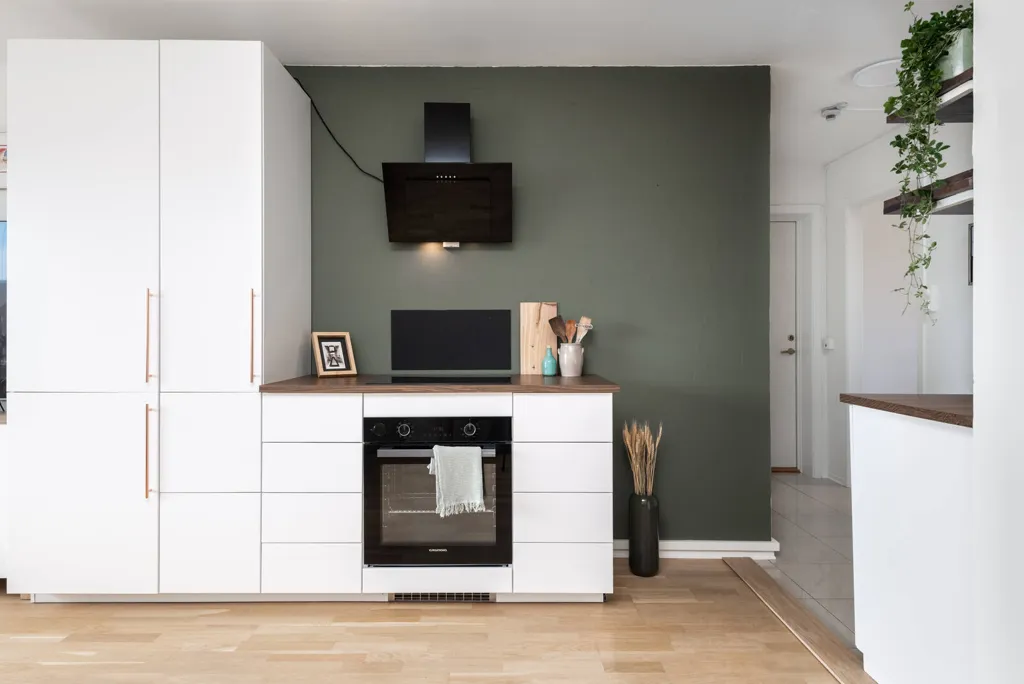 Köök - Modernised Apartment with South-West Balcony in Sarpsborg