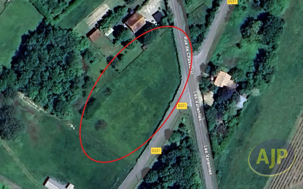 Õhuvaade - Buildable Land with Garden in Thors