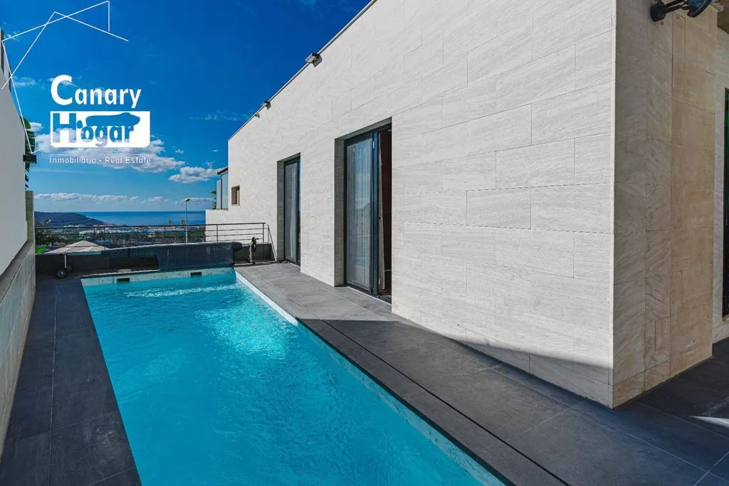 Piscine - Luxury Villa with Ocean Views in Adeje