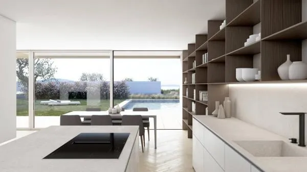 Cucina - Villa with Lake View in Moniga del Garda