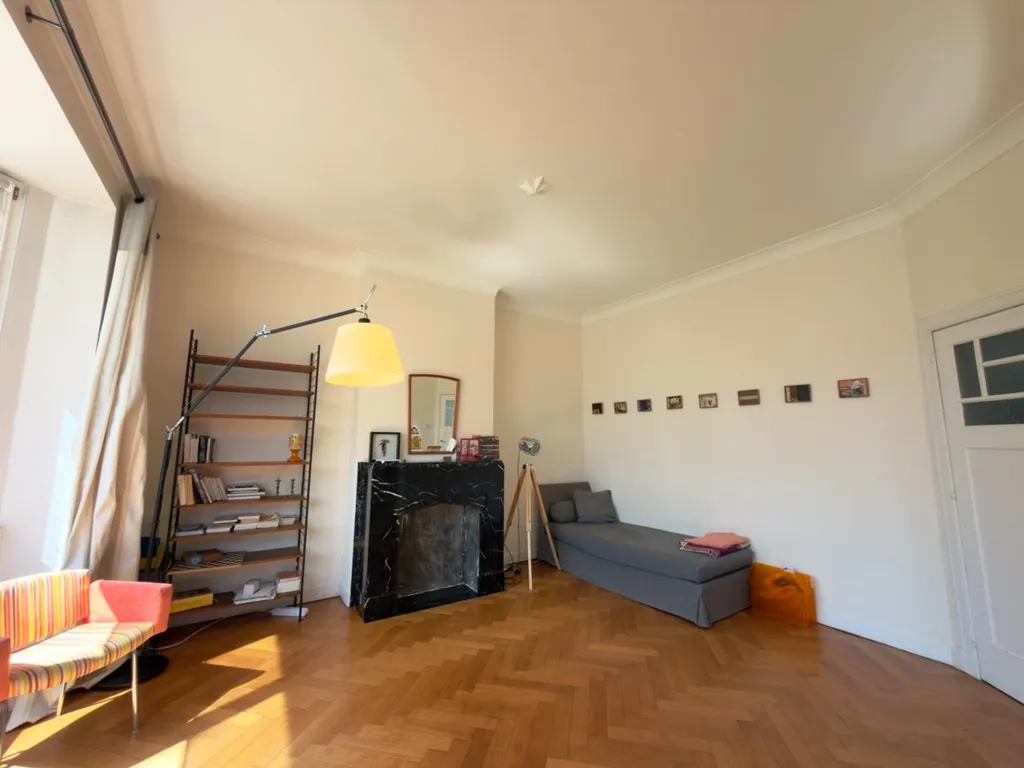Séjour - Appartement Meublé avec Terrasse à Schaerbeek