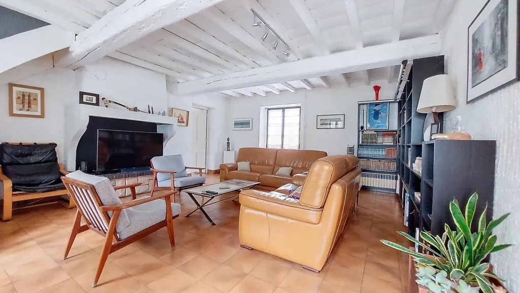 Living Room - Charming House with Garden in St Priest