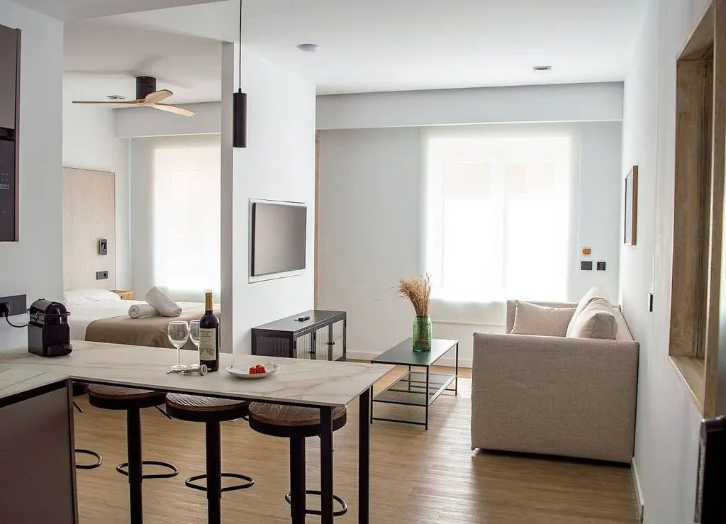 Cuisine - New 1-Bedroom Flat with Lift in Benimamet