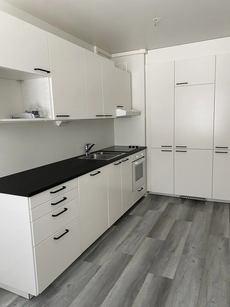 Köök - Bright Apartment with East-West Windows in Tampere Centre