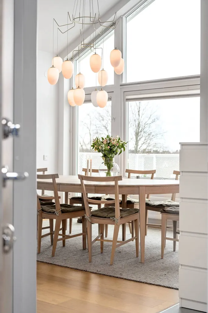 Salle à manger - Modern Penthouse with Balconies in Halmstad