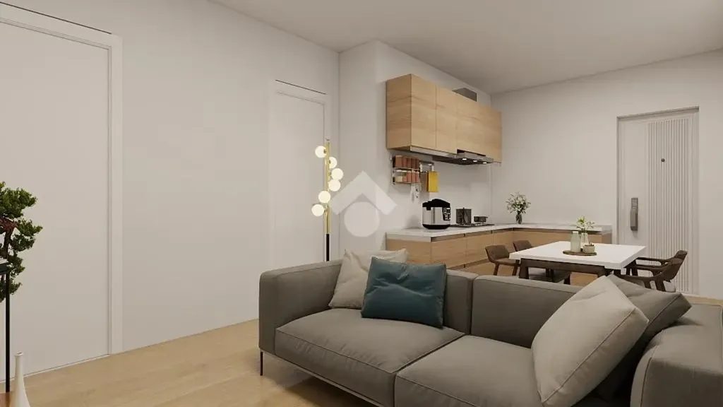 Rustic-Style Flat with Garden in Belfiore