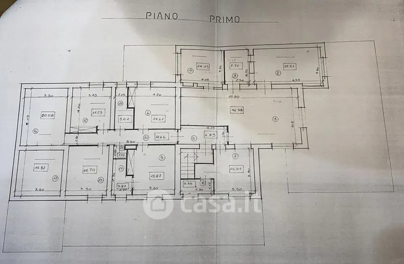 Plan - Villa with Terrace in Borgorose