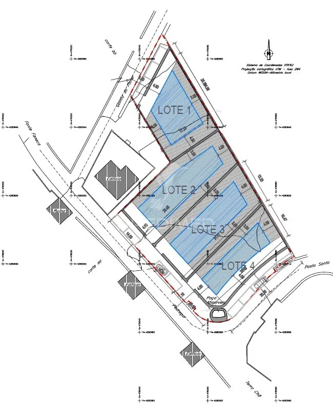 Plan - Construction Plot with City Access in Angra do Heroísmo