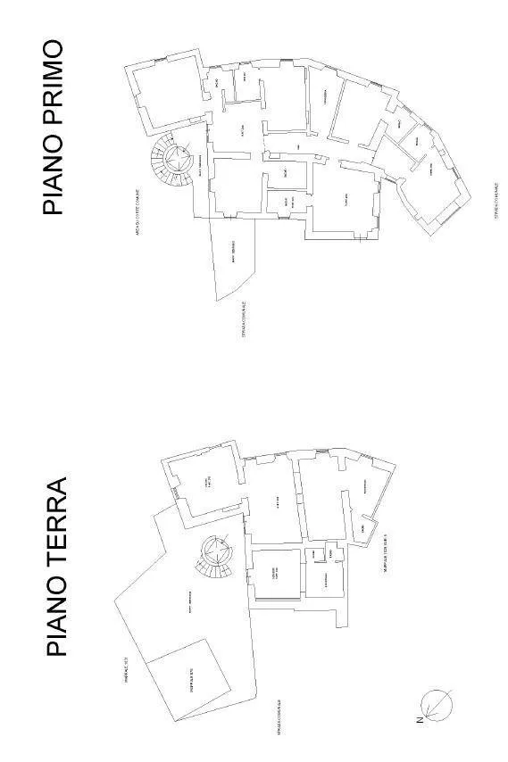 Plan - Historic Luxury Hotel with Panoramic Views in Carasco