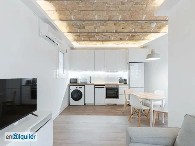 Séjour - Appartement 2 chambres à Barcelona