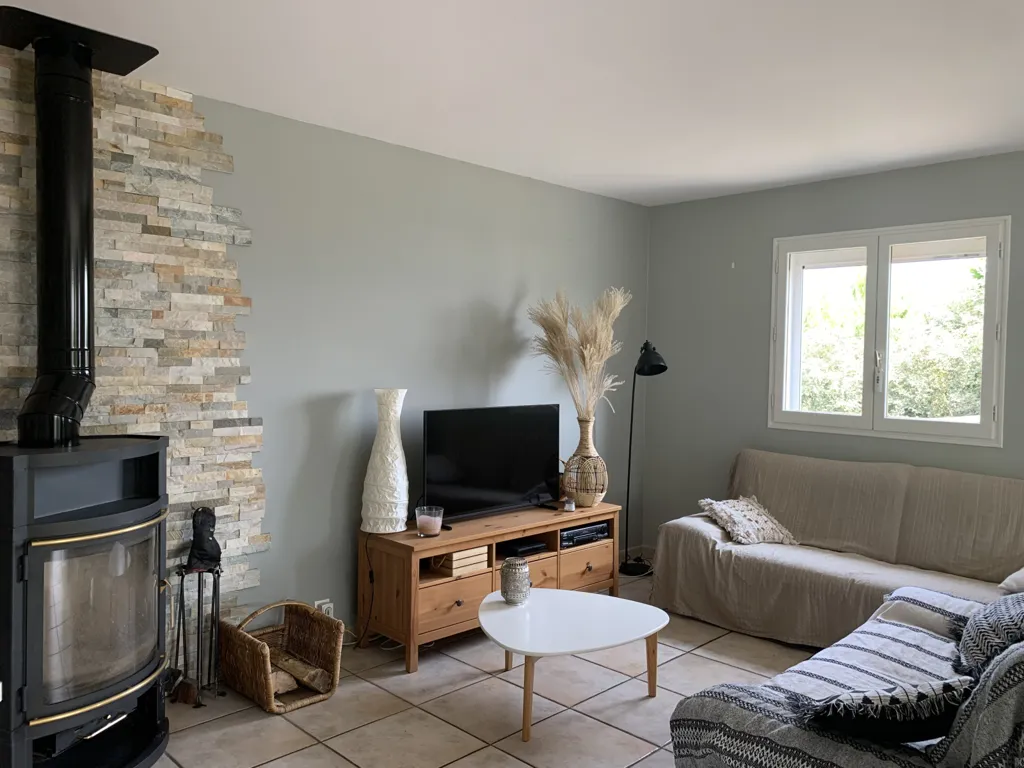 Séjour - Maison 5 Chambres avec Vue Panoramique à Vimines