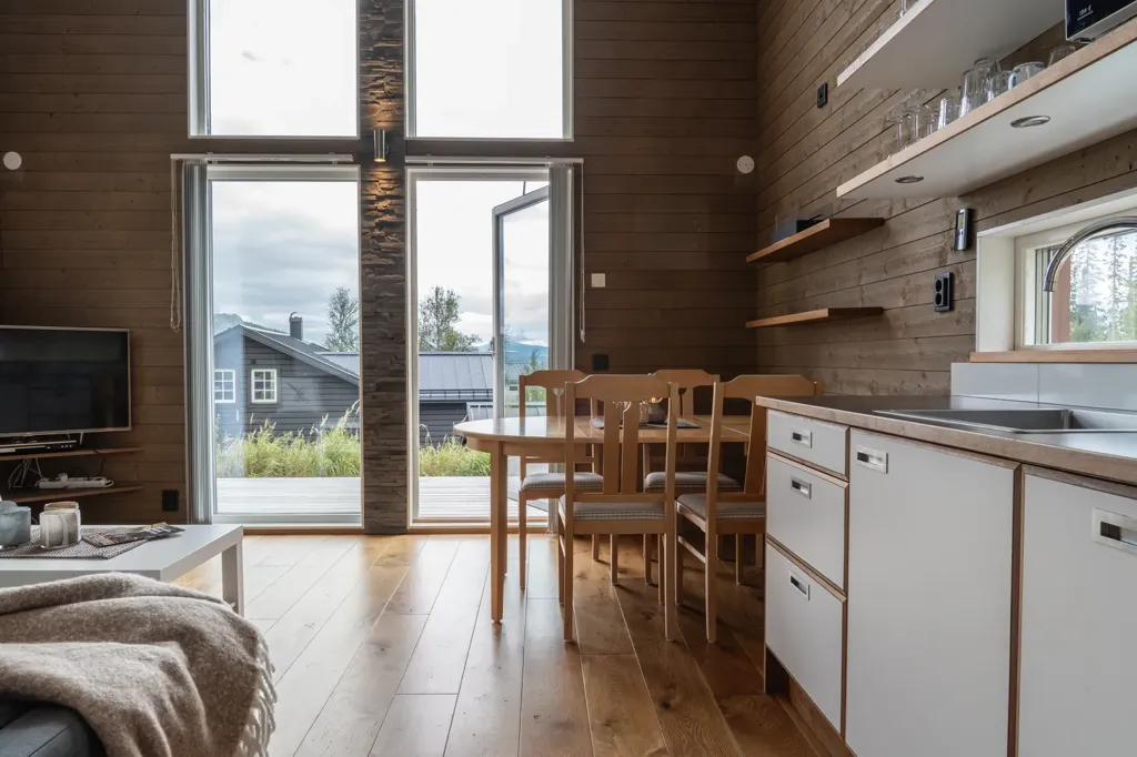 Cuisine - Compact Cabin with Panoramic Views near Funäsdalen
