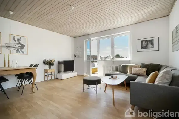 Séjour - Apartment with Garden in Hillerød