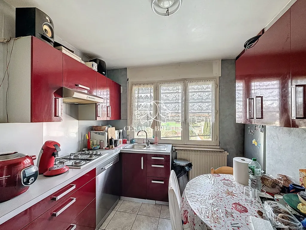 Kitchen - T3/T4 Apartment with Balcony in Lyon 8th