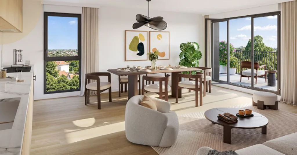 Söögituba - Luxury Flat with Garden in Châtenay-Malabry