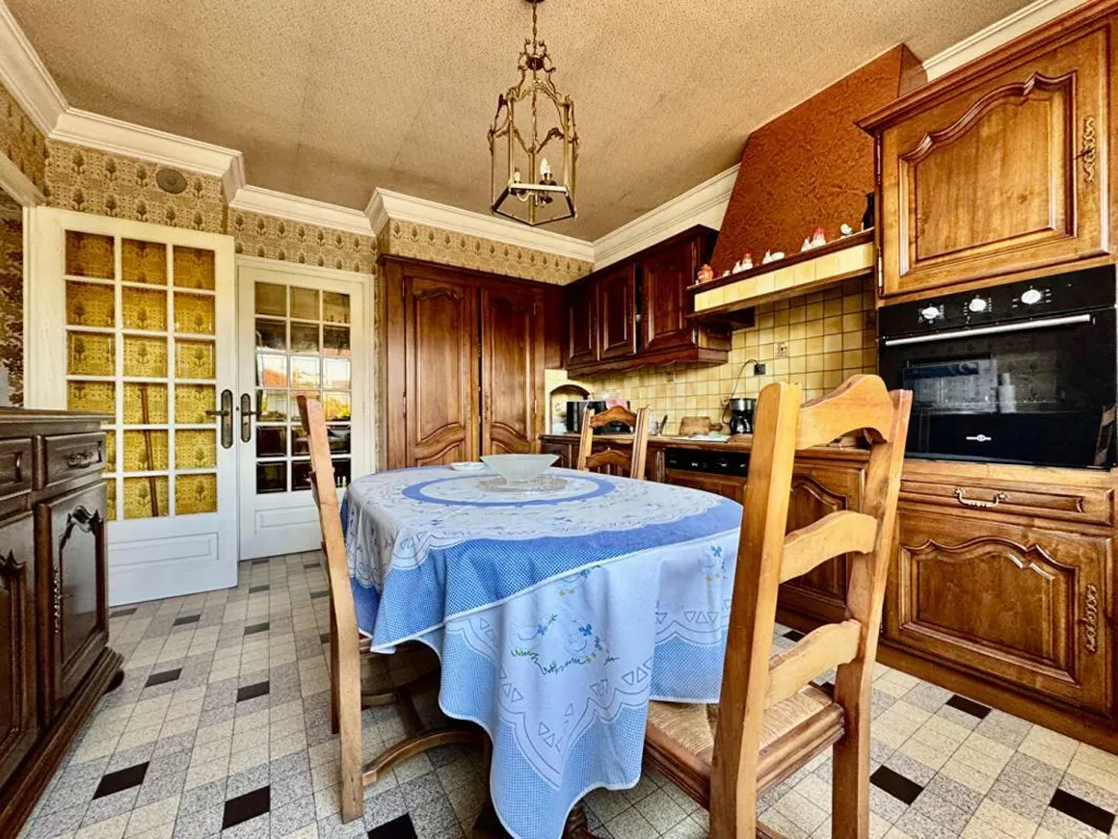 Salle à manger - Maison des Années 70 avec Véranda à Chassieu