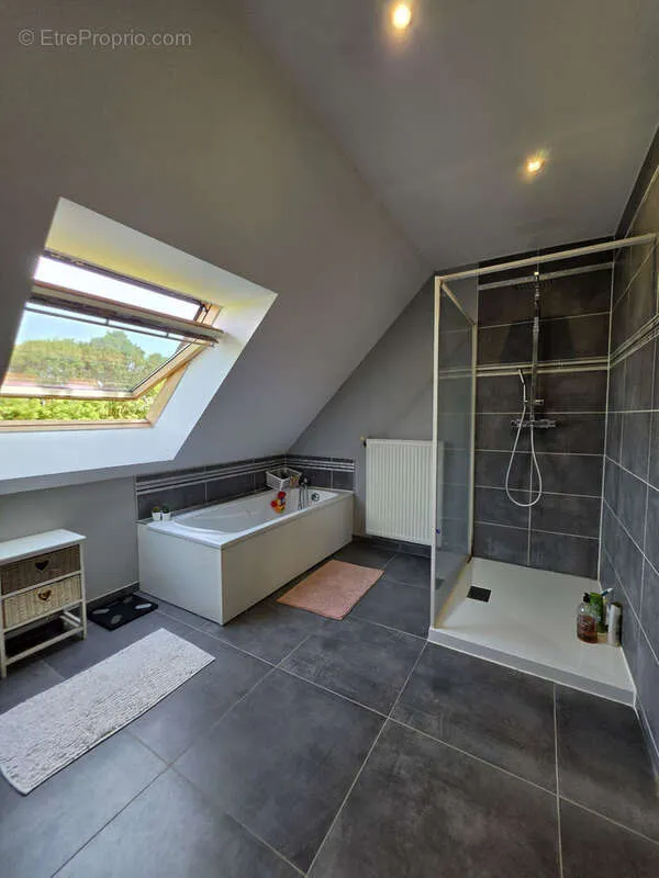 Salles de bain - Pavillon Individuel avec Jardin à Chocques