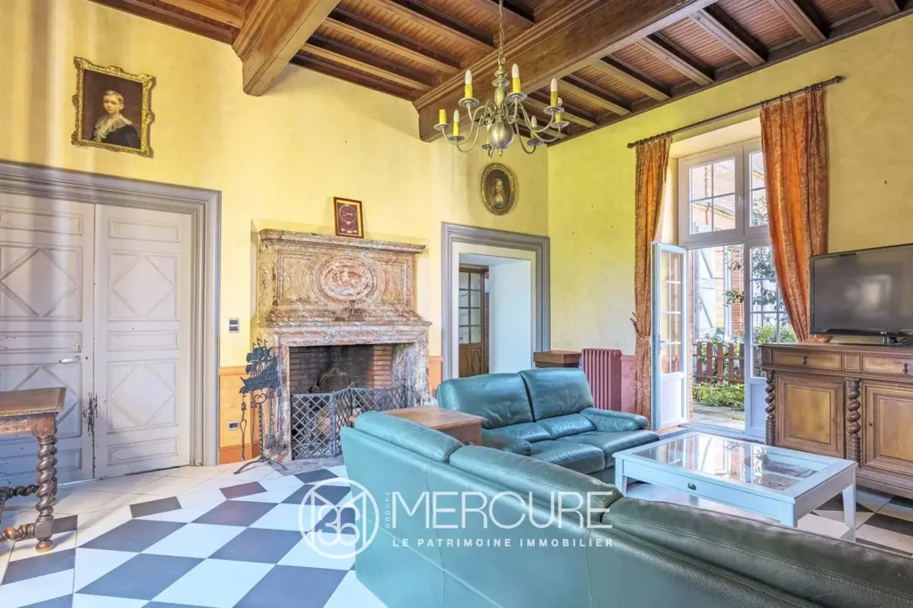 Soggiorno - 17th-Century Property with Pool in Lanta