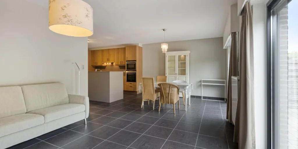 Dining Room - Ground Floor Apartment with Terrace in Geel