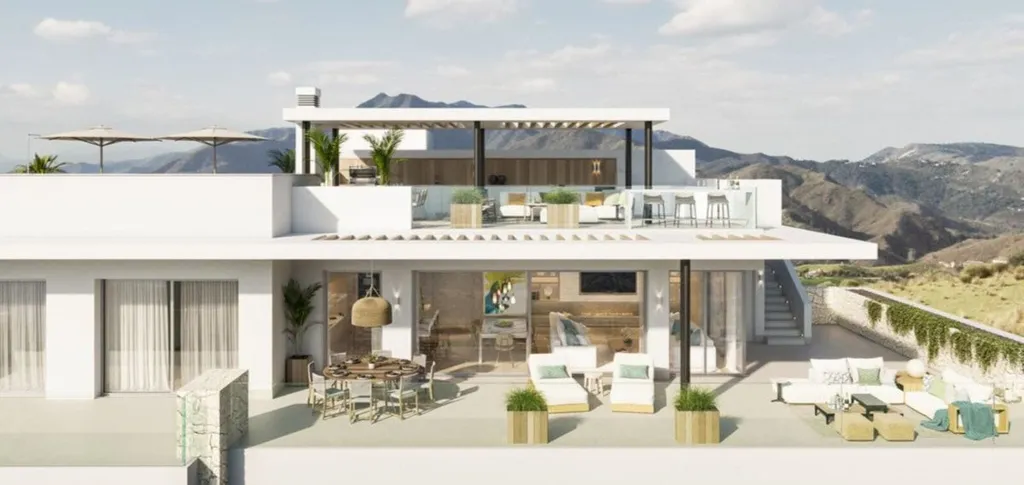 Terrass - Modern Apartment with Sea View in Andalusia