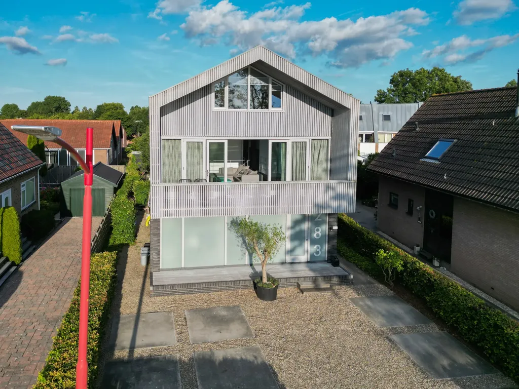 Õhuvaade - Architectural Villa with Westeinderplassen View