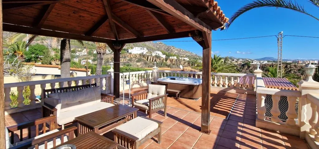 Terrasse - Luxury Villa with Sea View in Calpe