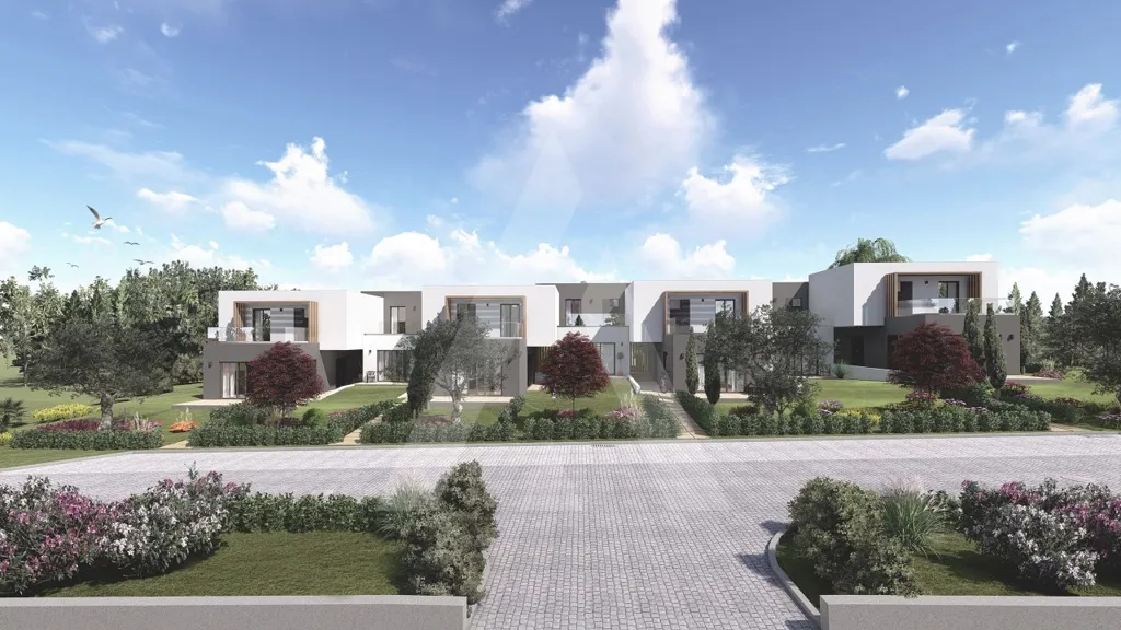 Linked Villa with Golf Course View in Silves
