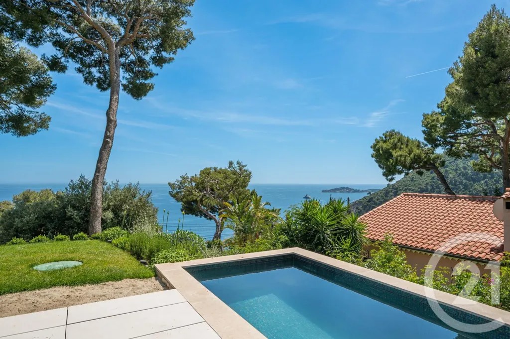 Piscine - Villa Contemporaine avec Vue Mer à Èze