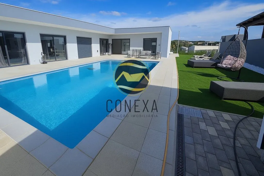 Piscine - Single-Story Villa with Pool in Olhão