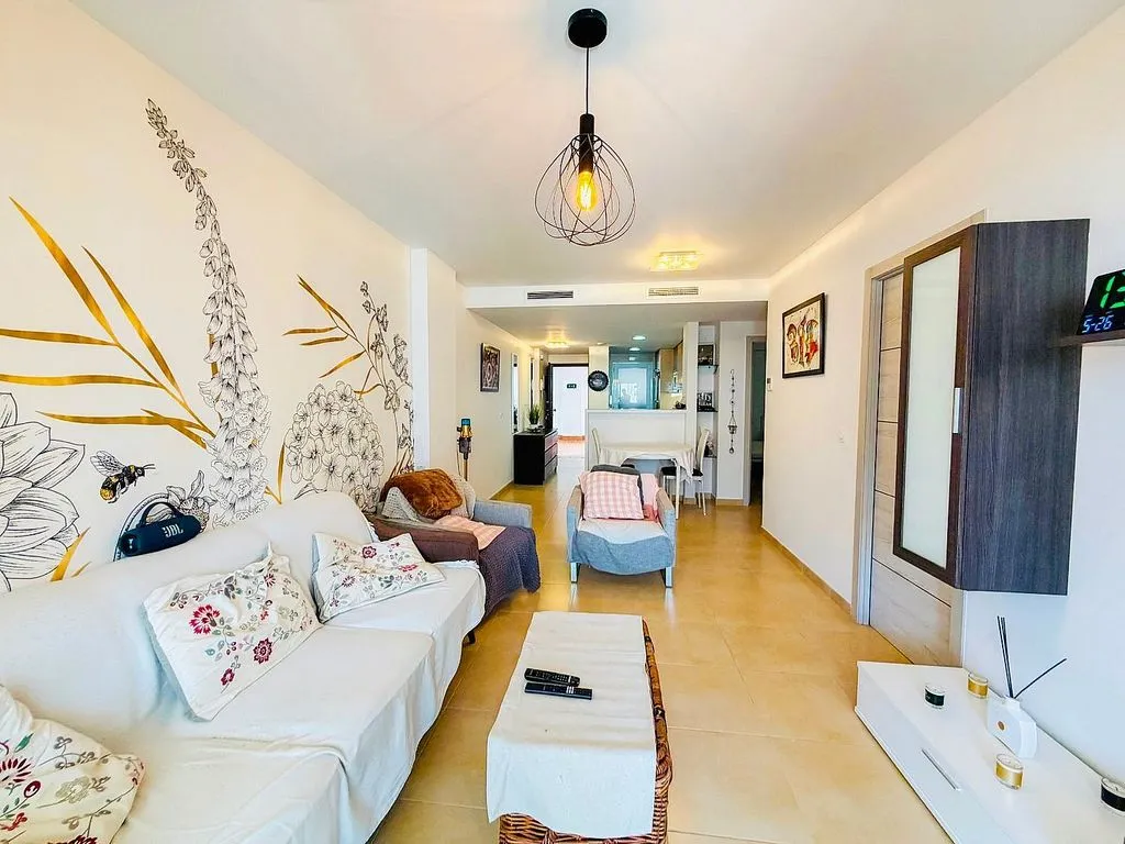 Soggiorno - 2-Bedroom Apartment with Pool in Orihuela Costa
