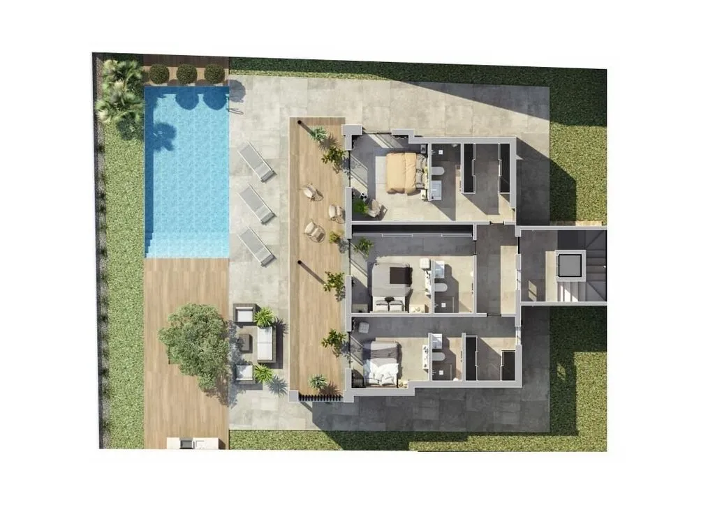 Planimetria - Luxury Villa with Pool in Rojales, Valencia