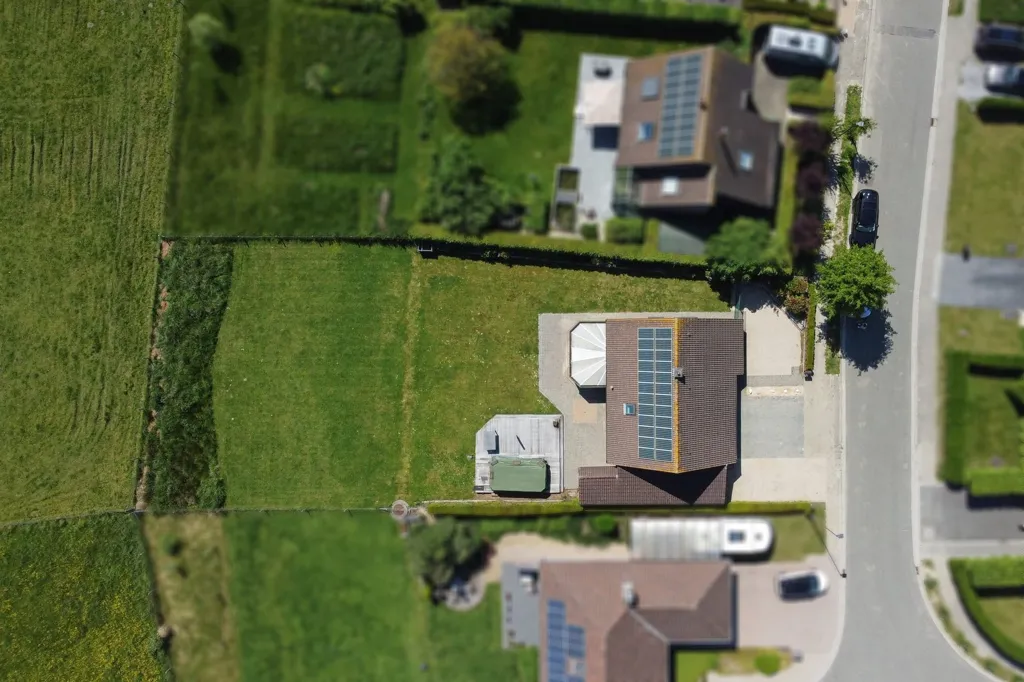 Vue aérienne - Maison à Rafraîchir avec Terrasse à Wolvertem